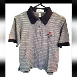 2000 DU MAURIER INTERNATIONAL Spruce Meadows EQUESTRIAN LADIES Polo SHIRT Size M